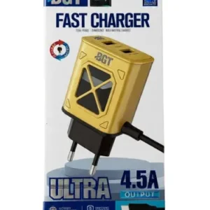 BGT Premium Ultra Charger 4.5A Micro USB Charger