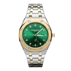 Luxury Two-Tone Octagonal Watch