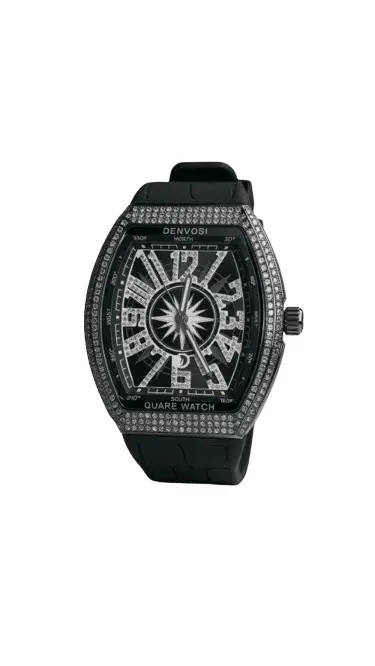DENVOSI Diamond-Inspired Luxury Square Dial Watch