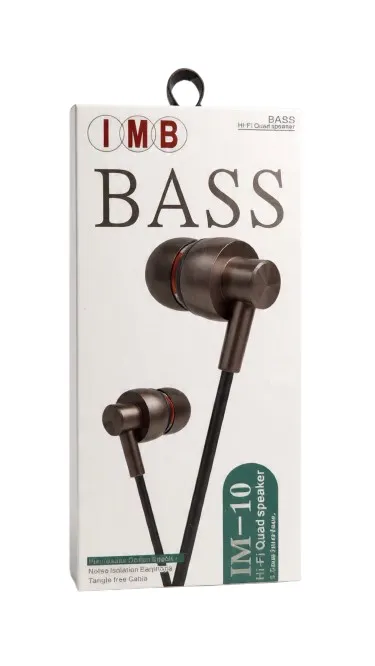 IMB IM-10 Quad Driver Wired Handsfree Earphones