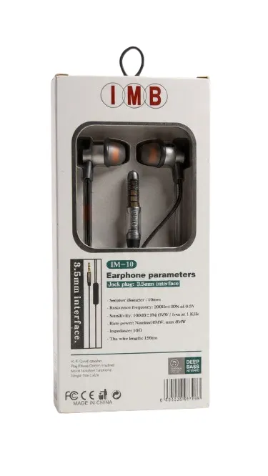 IMB IM-10 Quad Driver Wired Handsfree Earphones