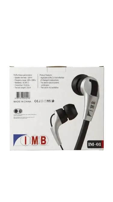IMB IM-01 Universal Wired Earphones