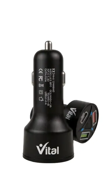 Vital 55W Quick Car Charger